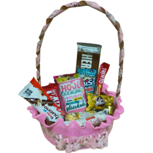 CESTA 07-Chocolates Variados+Caneca Porcelana 325ml