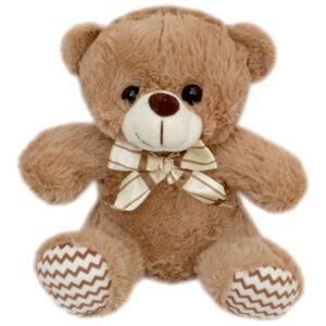 Urso de Pelúcia 18cm com Laço