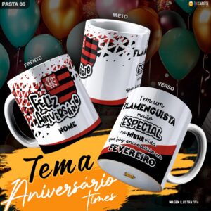Caneca Tema Aniversário